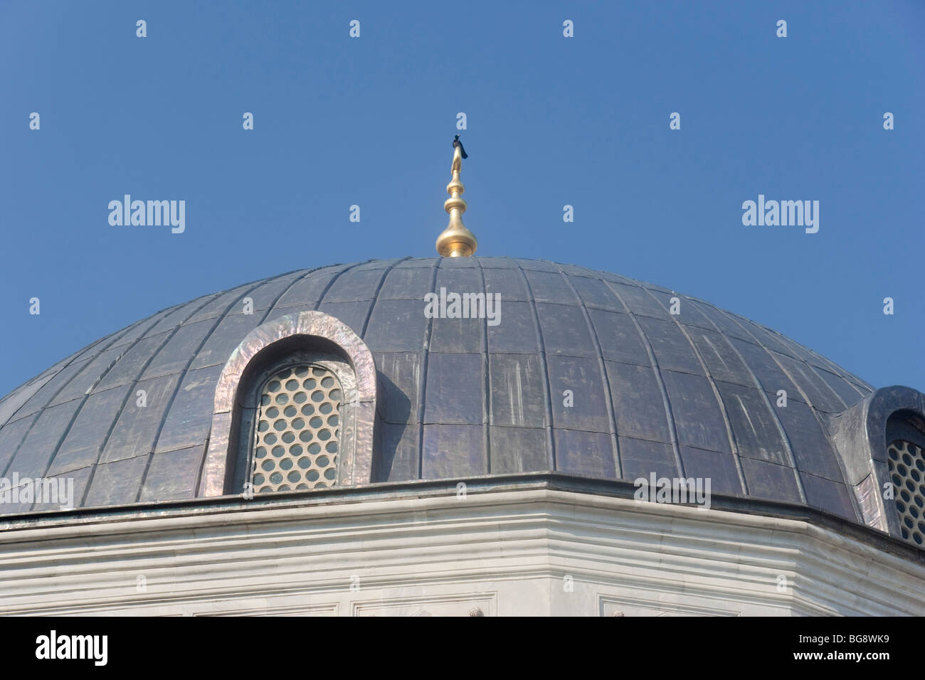 Kuppel der Hagia Sophia in Istanbul - Stadtteil Sultanahmet, Istanbul, Türkei, Europa Stockfoto