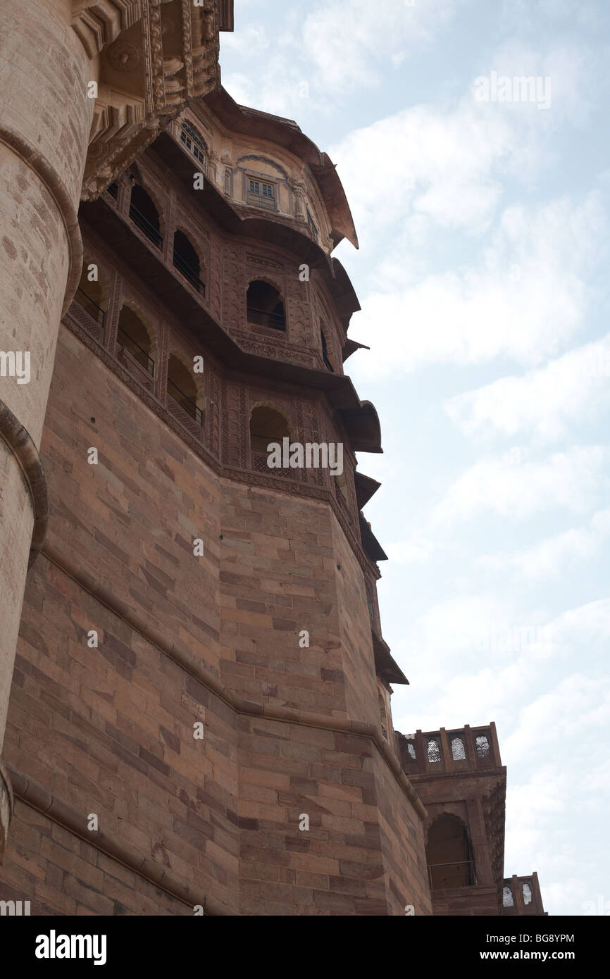 Mehrangarh Fort Jodhpur Stockfoto