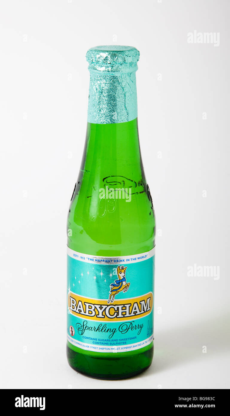 Flasche babycham Stockfoto