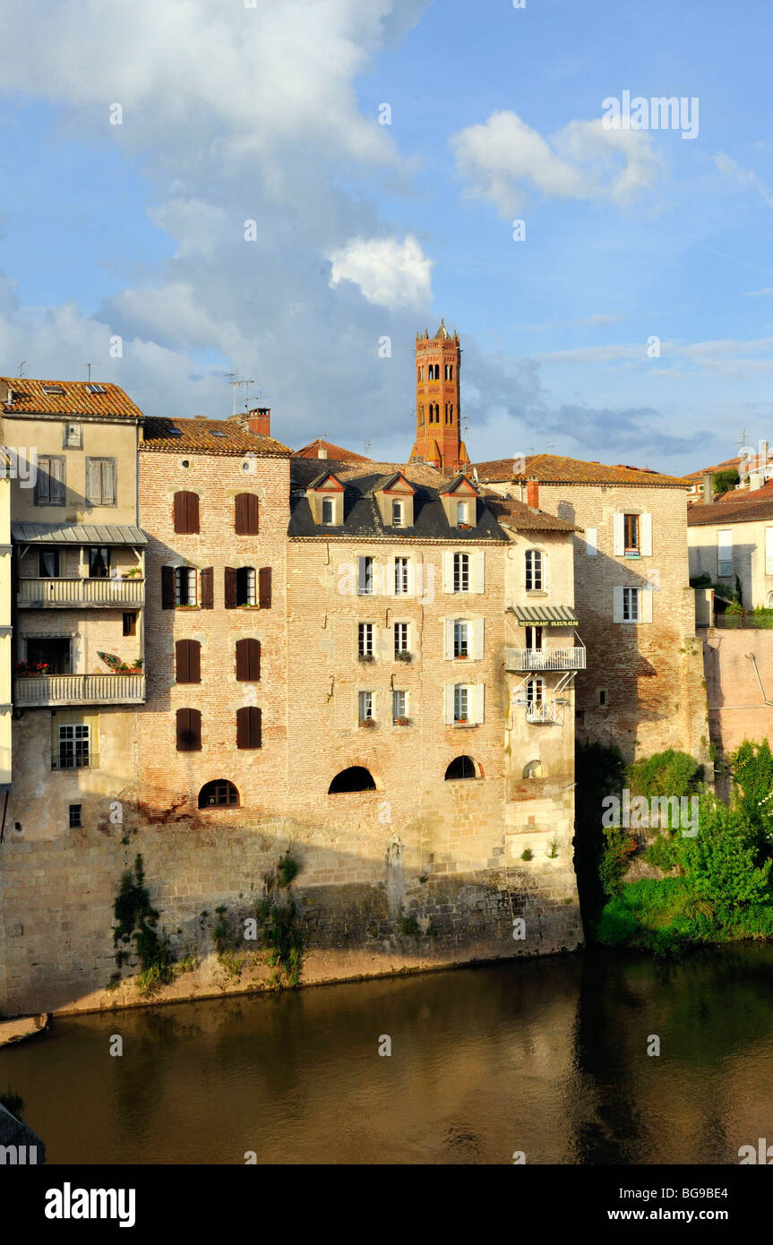 Villeneuve-Sur-Lot (47) Stockfoto