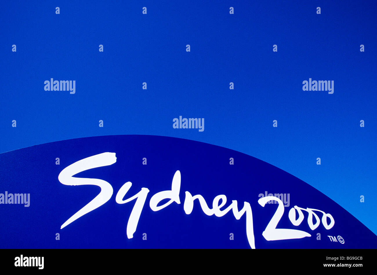 Sydney 2000 Olympischen Zeichen Stockfoto