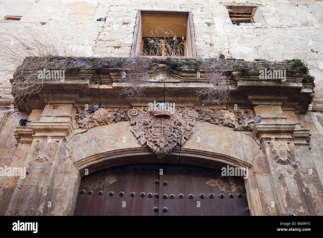 Eingang zur alten Kirche Kloster Santa Clara, alte Stadt, Córdoba, Andalusien, Spanien Stockfoto