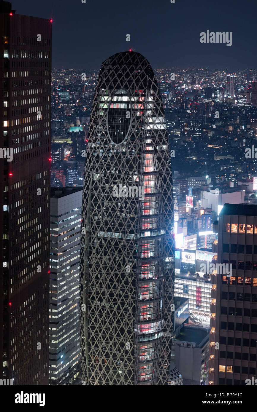 Mode Gakuen Cocoon Tower, Nishi-Shinjuku, Tokyo, Japan Stockfoto