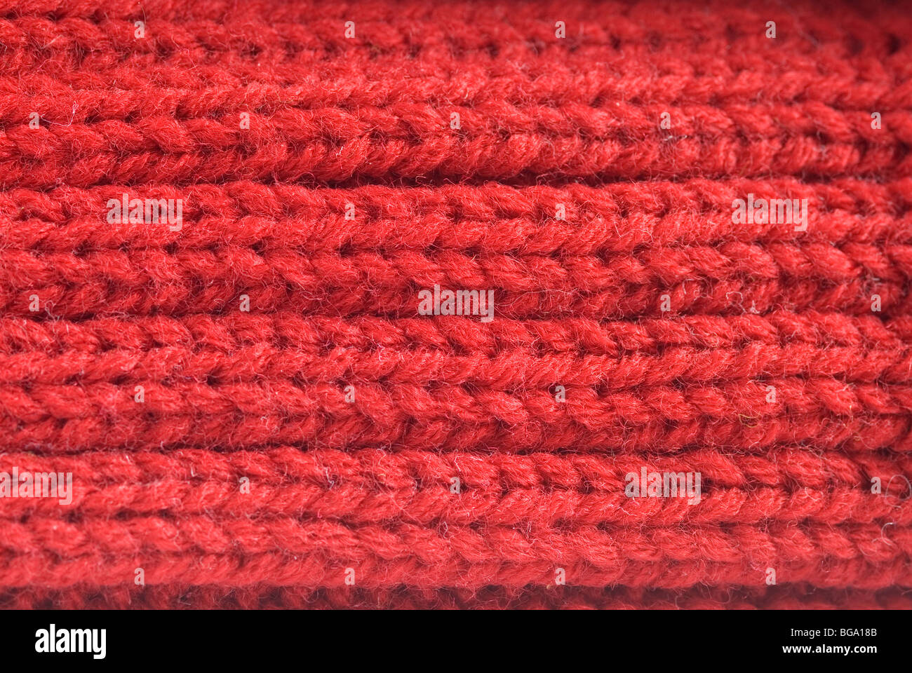 Rot wollig Textur Stockfoto