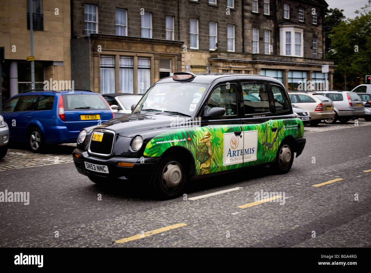 Öffentliche Verkehrsmittel in Edinburgh, West Loathian, Schottland Stockfoto