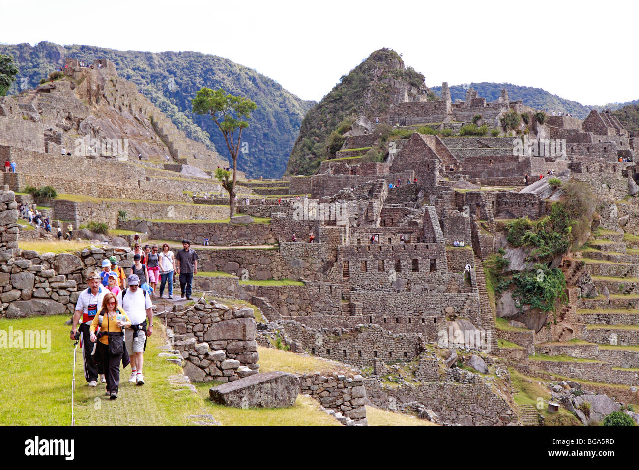 Machu Picchu, Peru, Südamerika Stockfoto