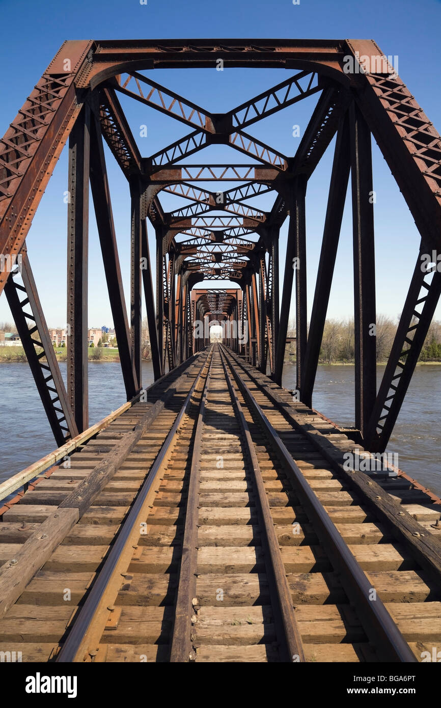 Wooden Railroad Bridge Stockfotos & Wooden Railroad Bridge Bilder - Alamy