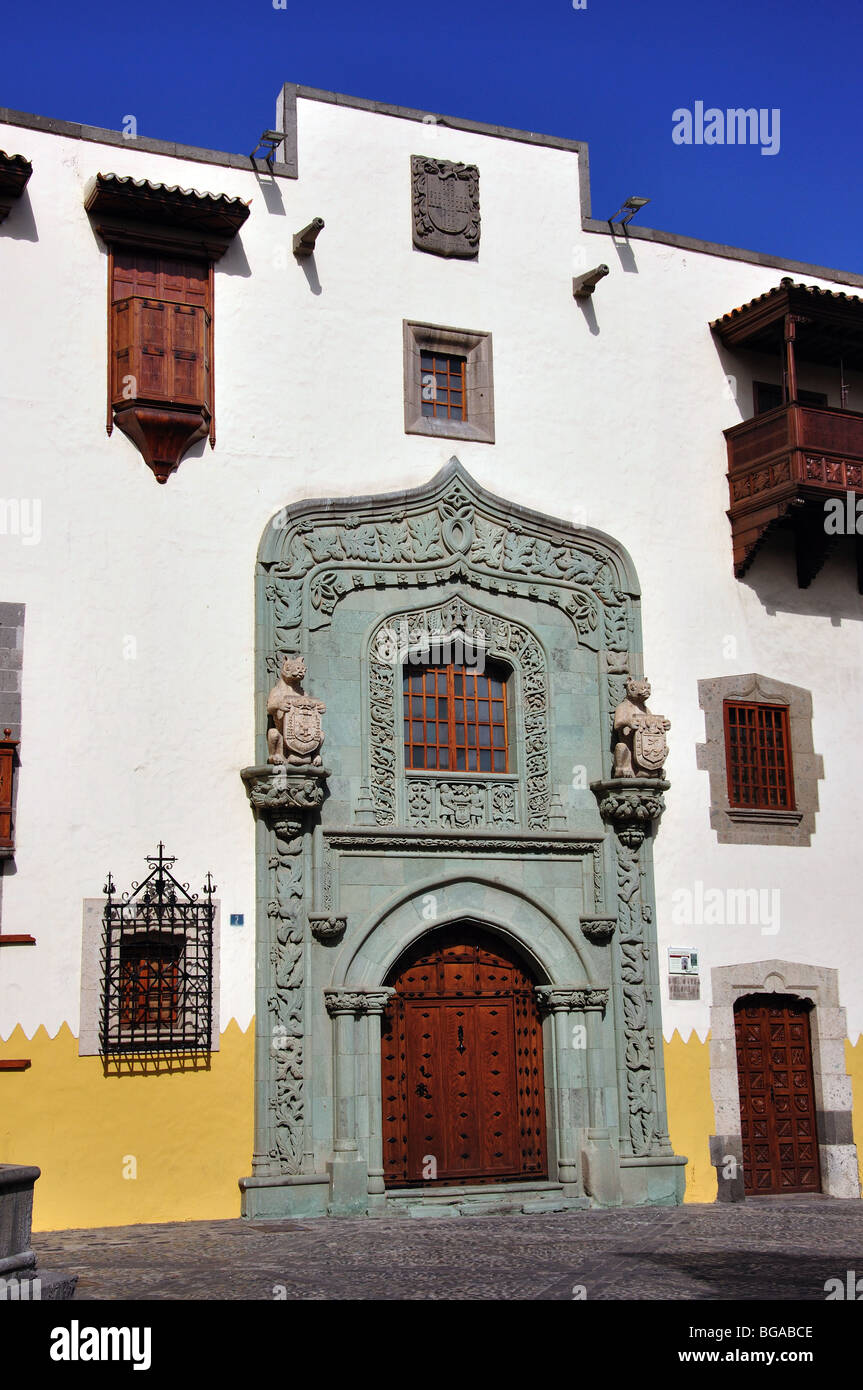 Casa de Colon, Vegueta, Las Palmas de Canaria, Gran Canaria, Kanarische Inseln, Spanien Stockfoto