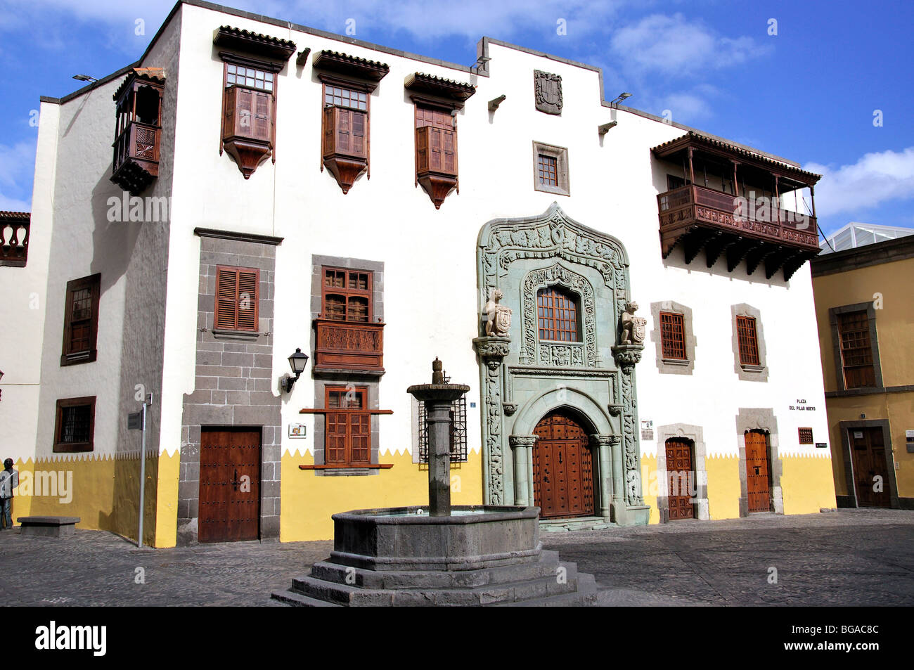 Casa de Colon, Vegueta, Las Palmas de Canaria, Gran Canaria, Kanarische Inseln, Spanien Stockfoto