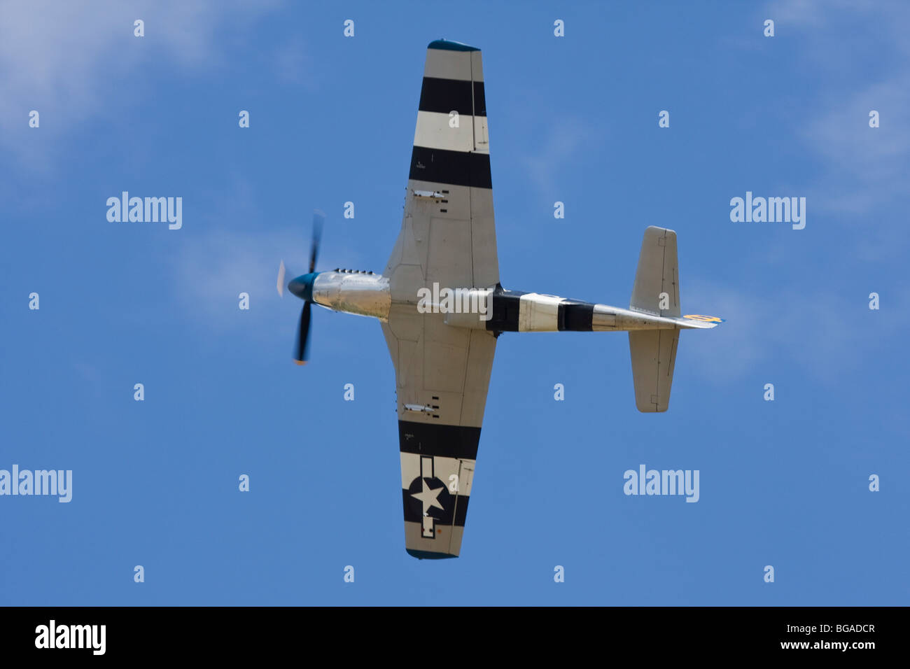 USAF P51-D Mustang Stockfoto