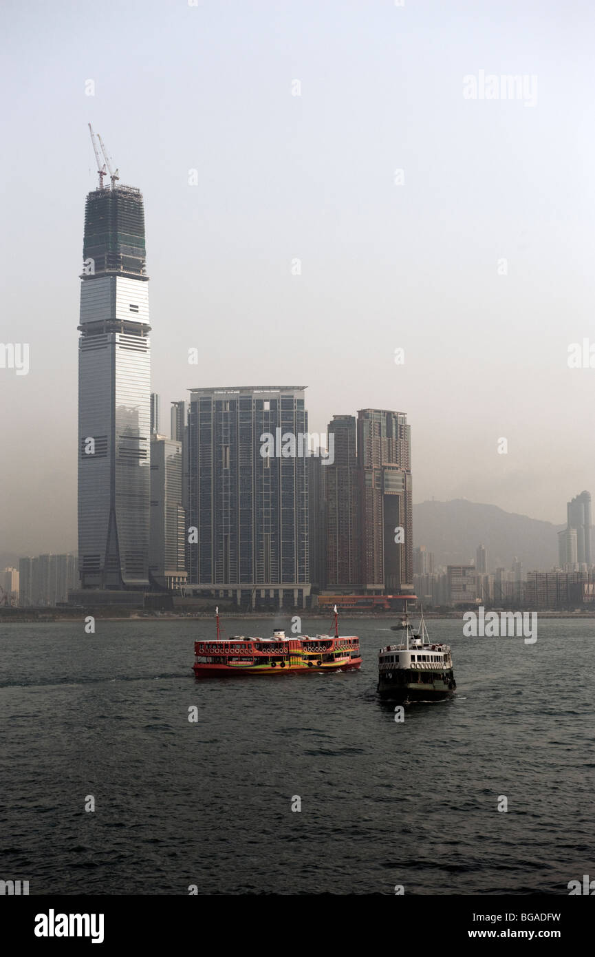 Hong Kong Hafen Stockfoto