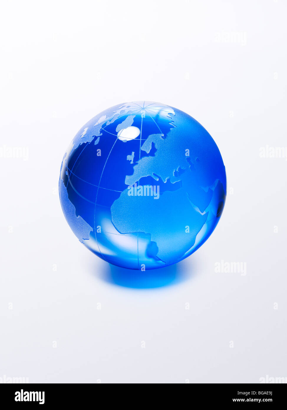 Blue Globe Stockfoto