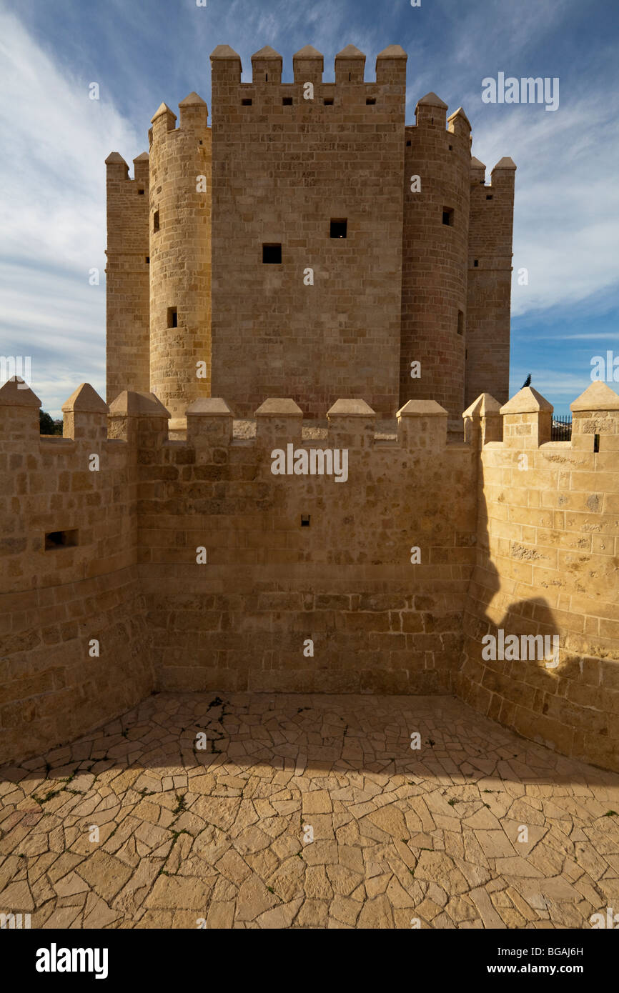 La Torre De La Calahorra, islamische Festung, Córdoba, Andalusien, Spanien Stockfoto