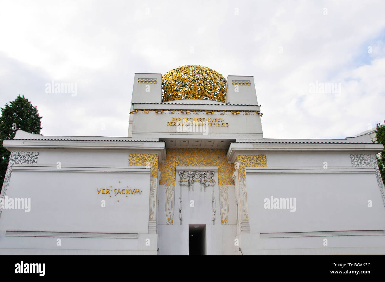 Die Sezession Gebäude, Wien, Österreich - gebaut im Jahre 1897 von Olbrich Stockfoto