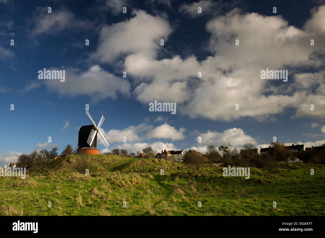 Brill Windmühle, Brill, Oxfordshire, Vereinigtes Königreich Stockfoto