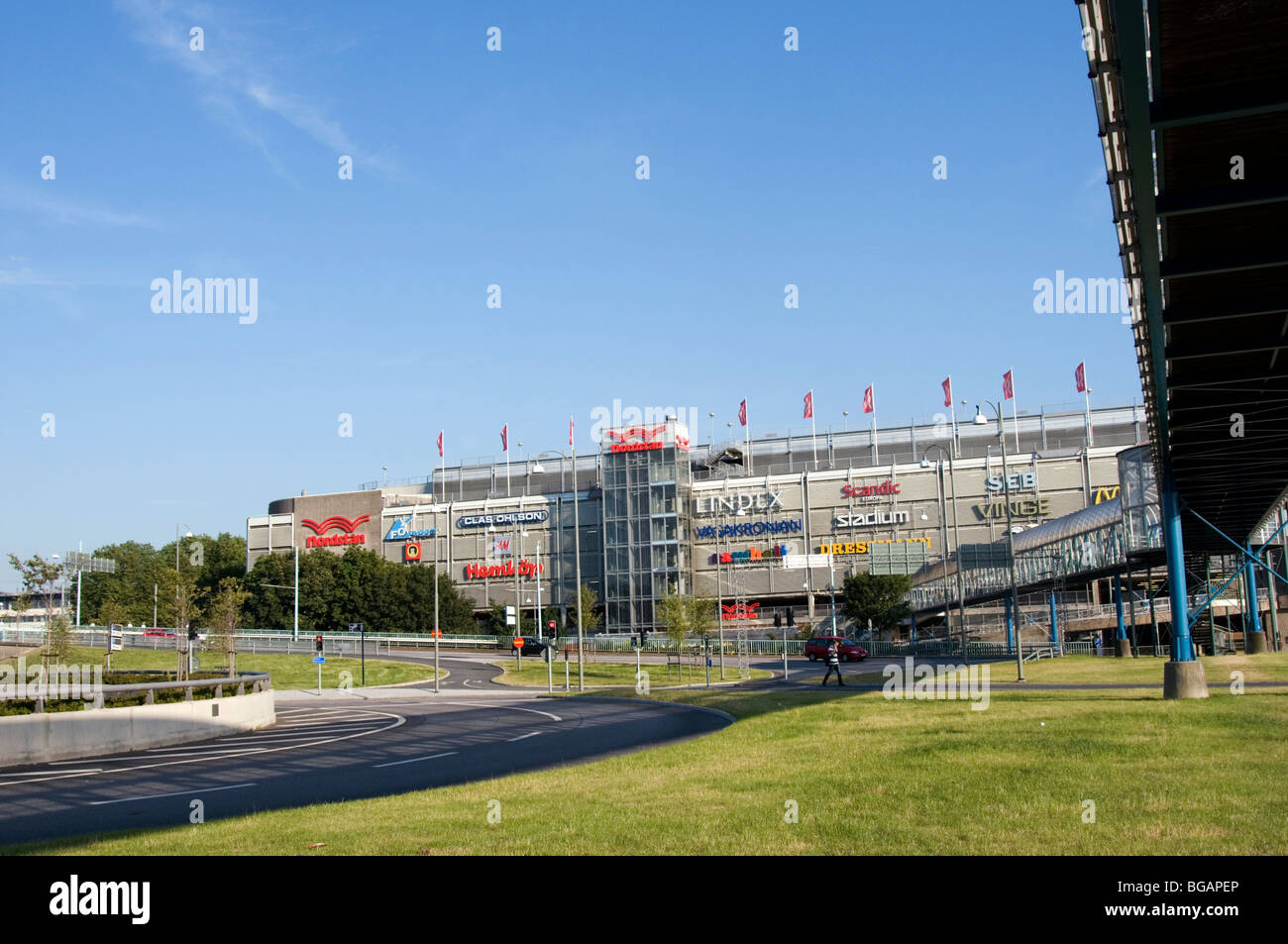 Nordstan Einkaufszentrum Schweden Schwedische Göteborg Göteborg Zentrum Zentrum große große große größte Stockfoto