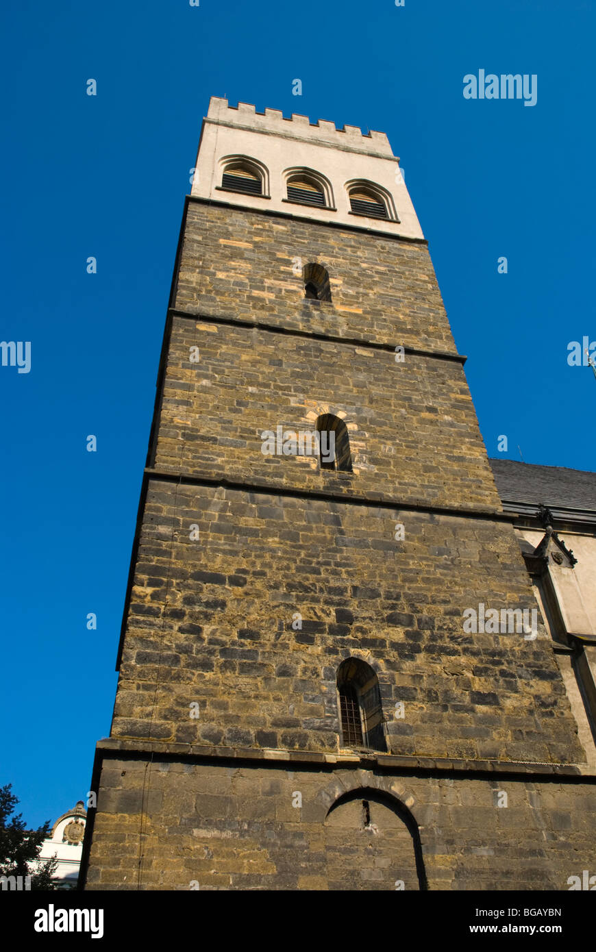 St. Moritz-Turm, die gotische Kirche in Olomouc Tschechien Europa Stockfoto