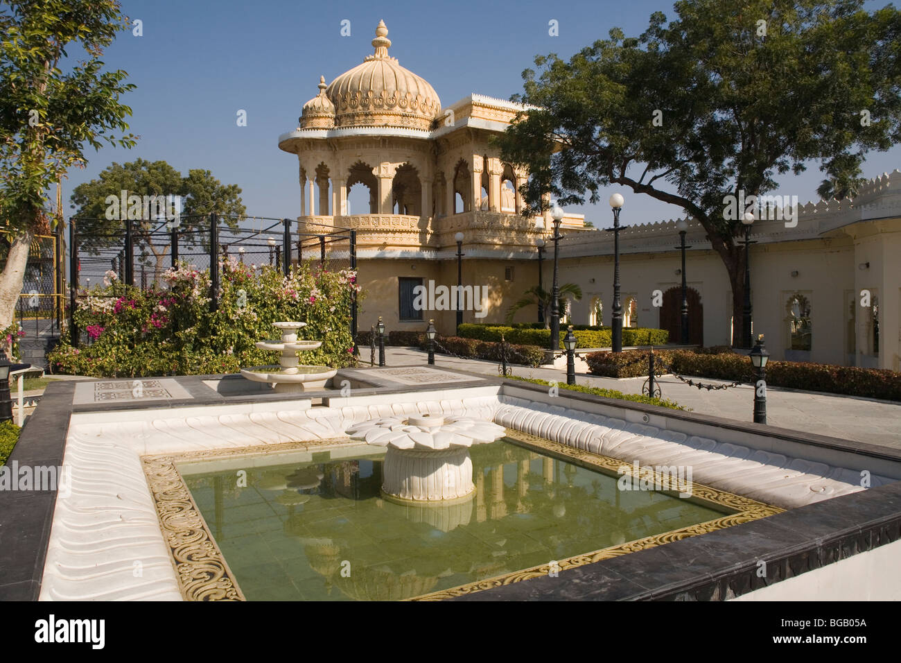 Indien Rajasthan Udaipur Jag Mandir palace Stockfoto