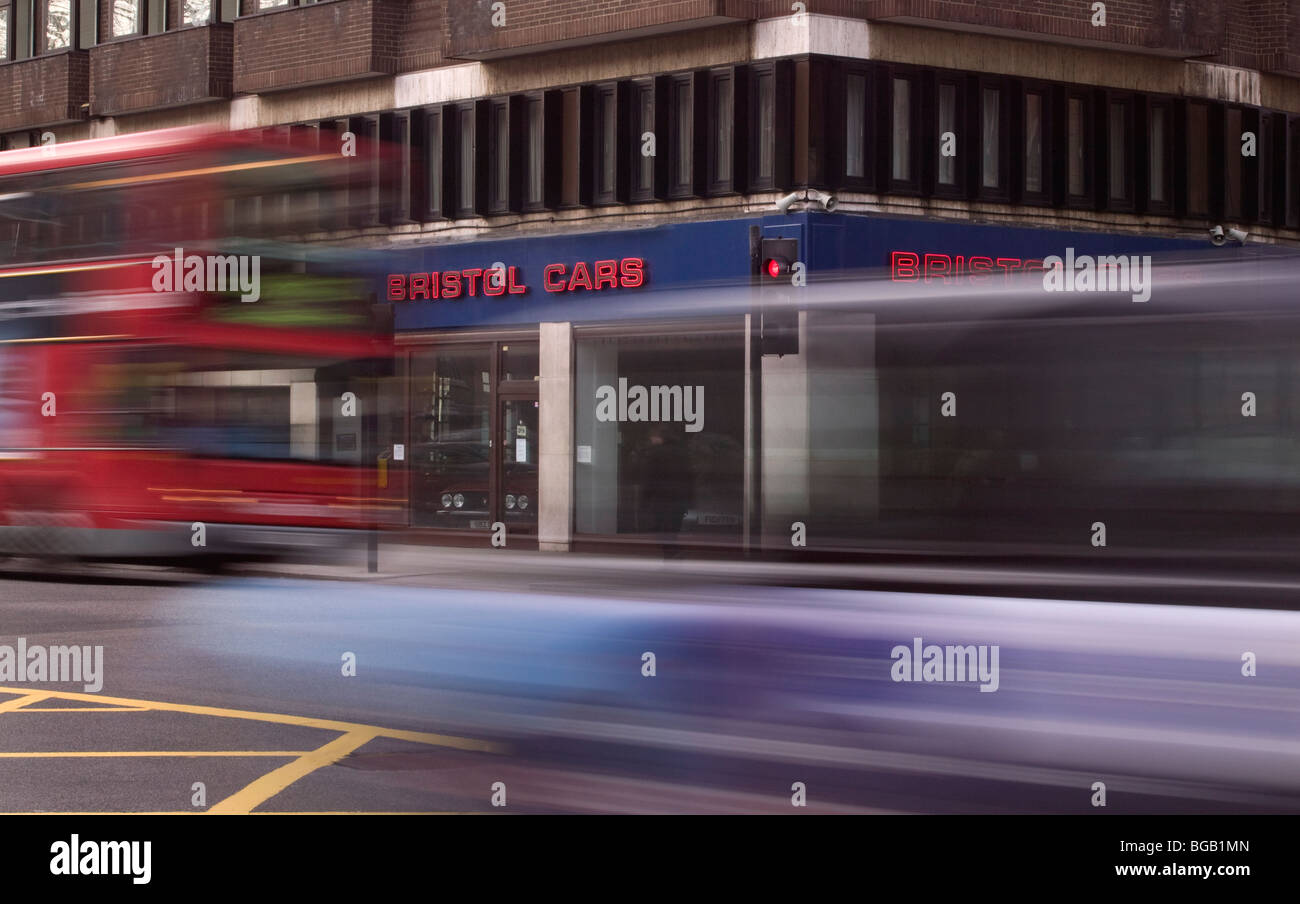 Bristol Cars Showroom in Kensington London UK Stockfoto