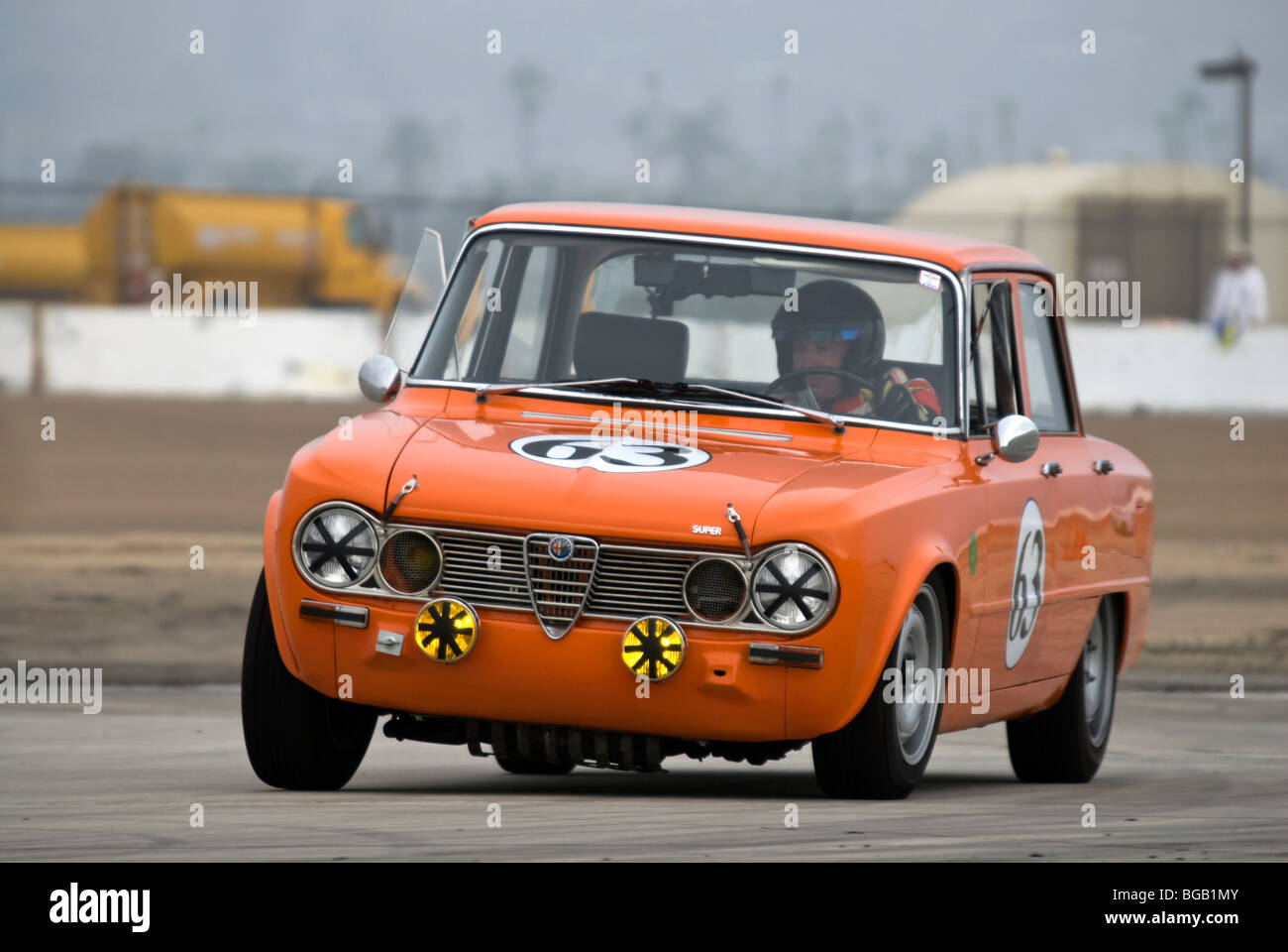 Ein 1963 Alfa Romeo Giulia Ti auf dem Coronado Speed Festival, Coronado, Kalifornien, USA Stockfoto