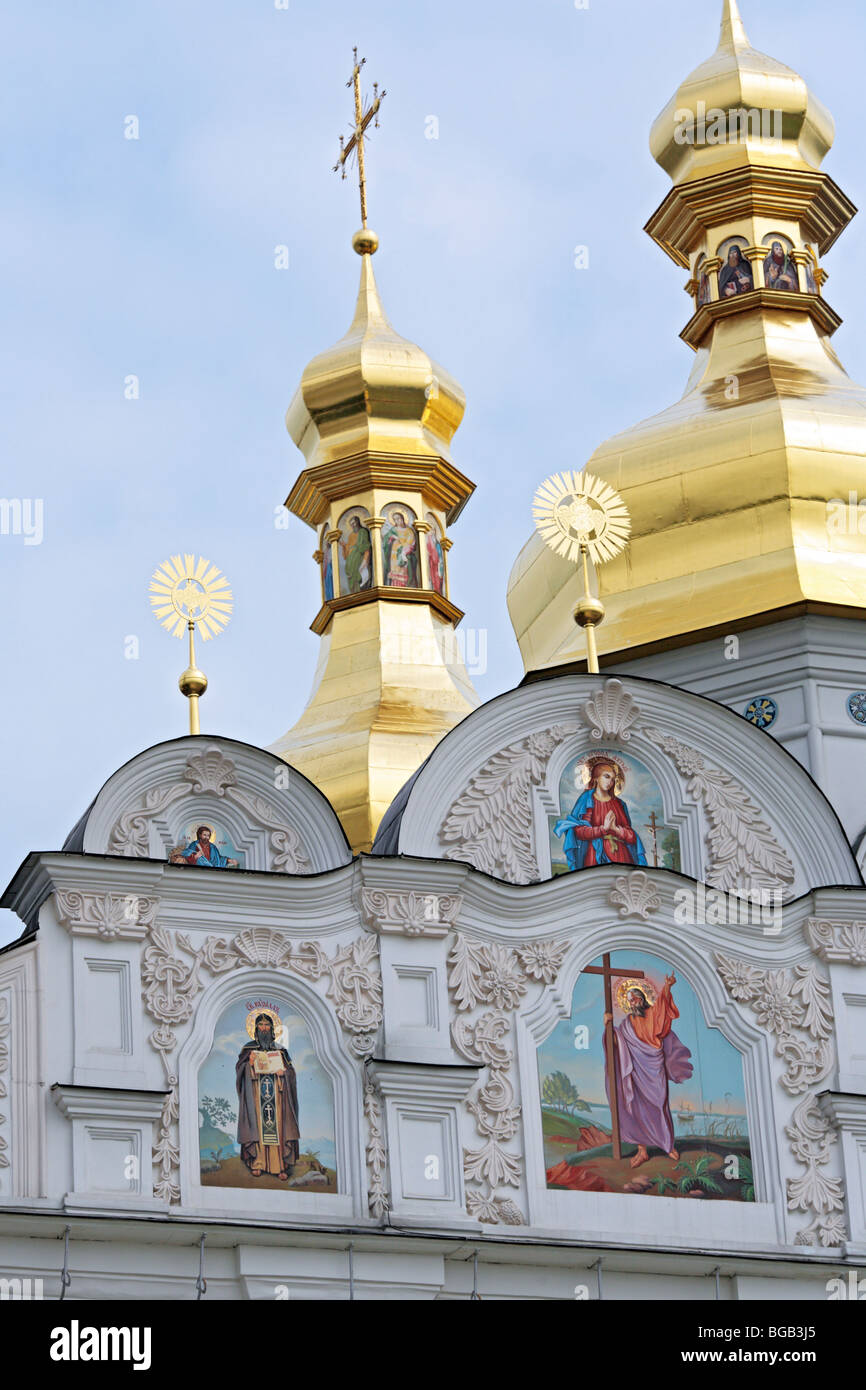 Kathedrale des Dormition, Höhlenkloster von Kiew, Kiew, Ukraine Stockfoto