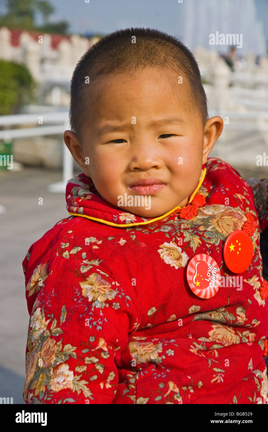 Chinesische Baby Beijing Stockfoto