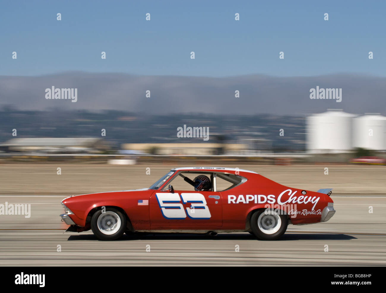 Ein Chevy Nova Stock Car In Coronado Speed Festival Coronado Kalifornien Usa Stockfotografie Alamy