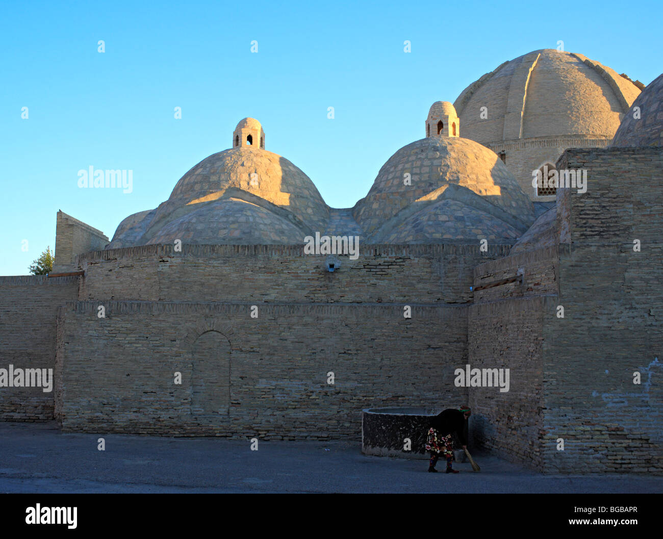 Kuppeln der Taq-i-Zaragon (Juwelier "Basar), (16. Jh.), Buchara, Usbekistan Stockfoto