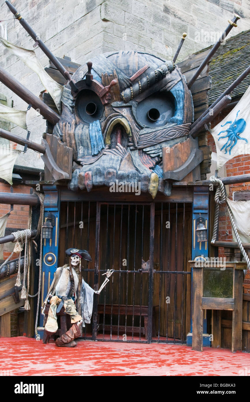 Alton Towers Resort, Freizeitpark, Staffordshire, UK Stockfoto