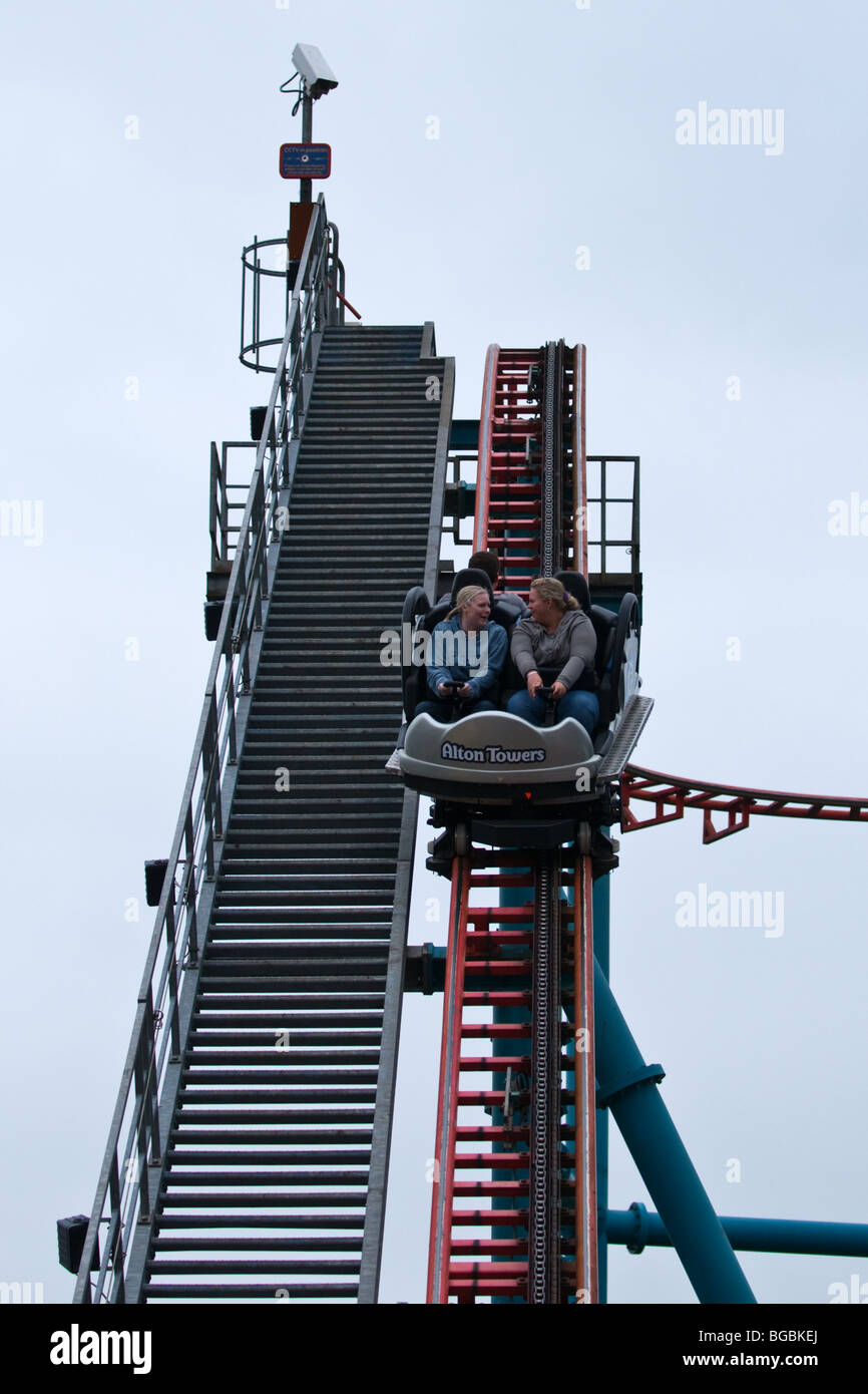 Alton Towers Resort, Themenpark, Staffordshire, England, UK Stockfoto