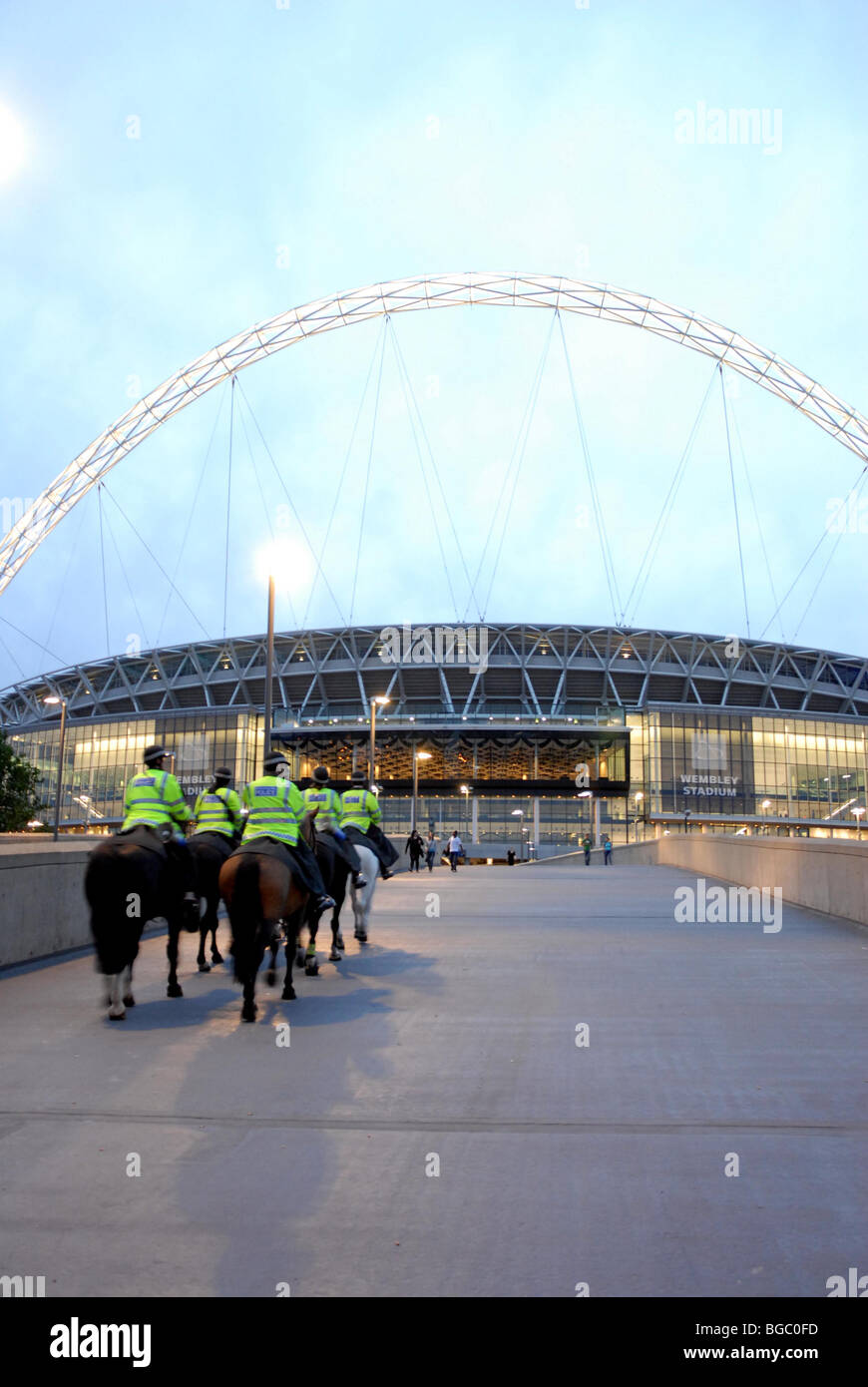 Wembley-Stadion Stockfoto