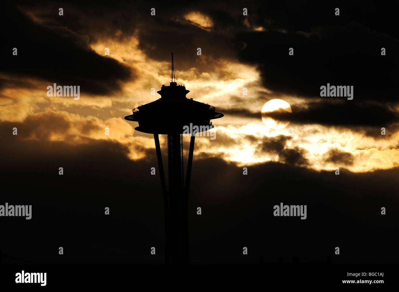 Space Needle, Seattle, USA Stockfoto