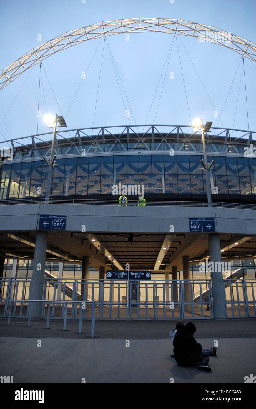 Wembley-Stadion Stockfoto