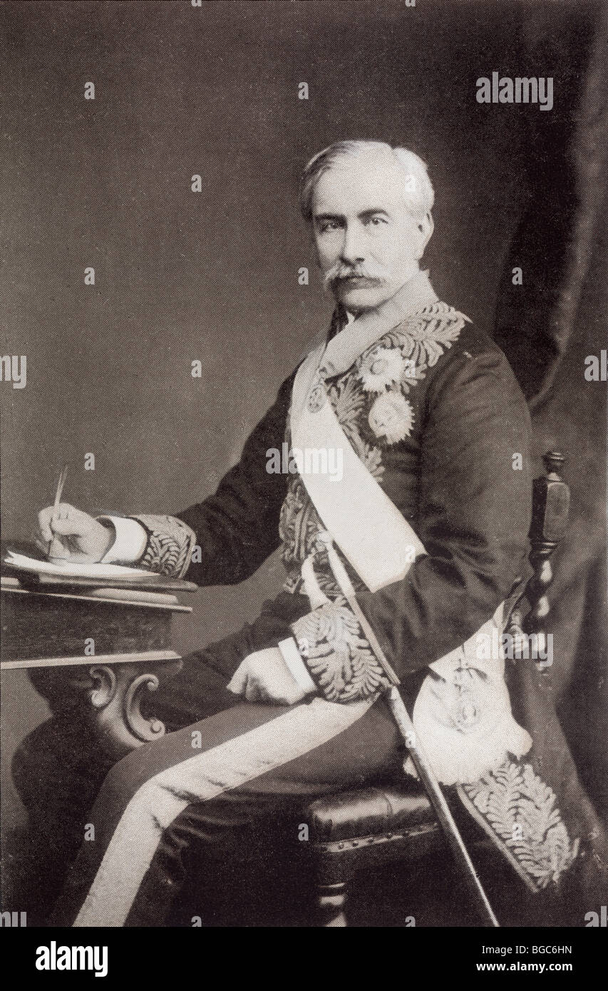 Sir Edward Henry Bartle Frere, 1st Baronet, 1815-1884. Die britische Kolonialverwaltung. Stockfoto