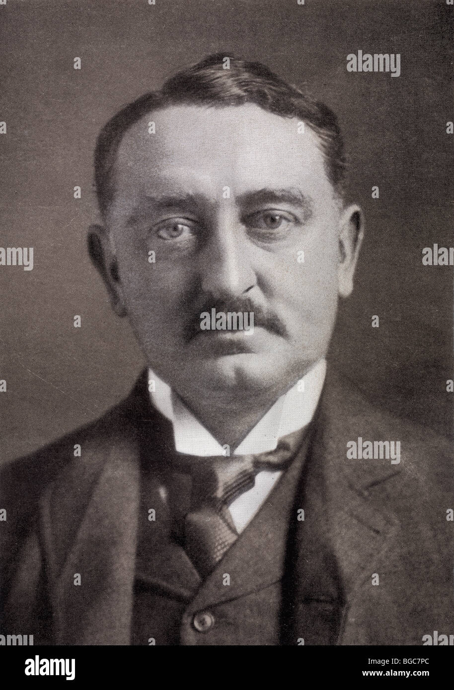 Cecil John Rhodes, 1853 - 1902. Englisch - geboren, Bergbau Magnat und Politiker in Südafrika. Stockfoto