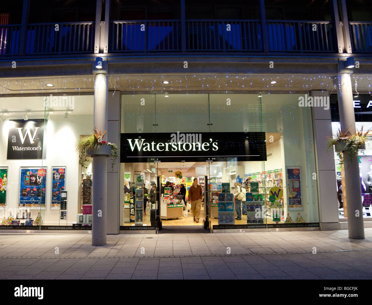 Waterstones Buchladen Stockfoto
