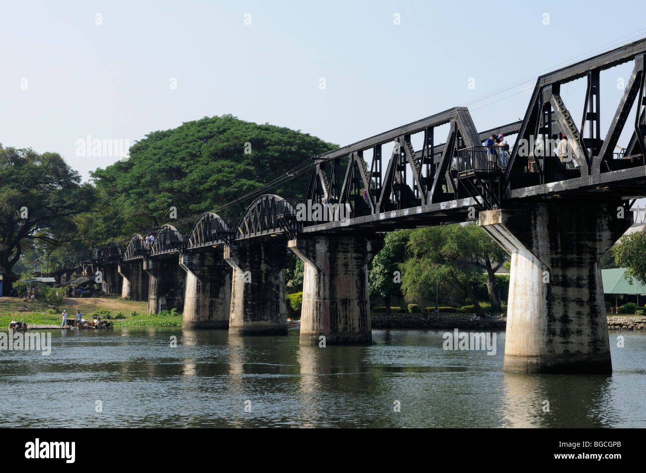 Thailand; Kanchanaburi; Die Brücke am Kwai Stockfoto