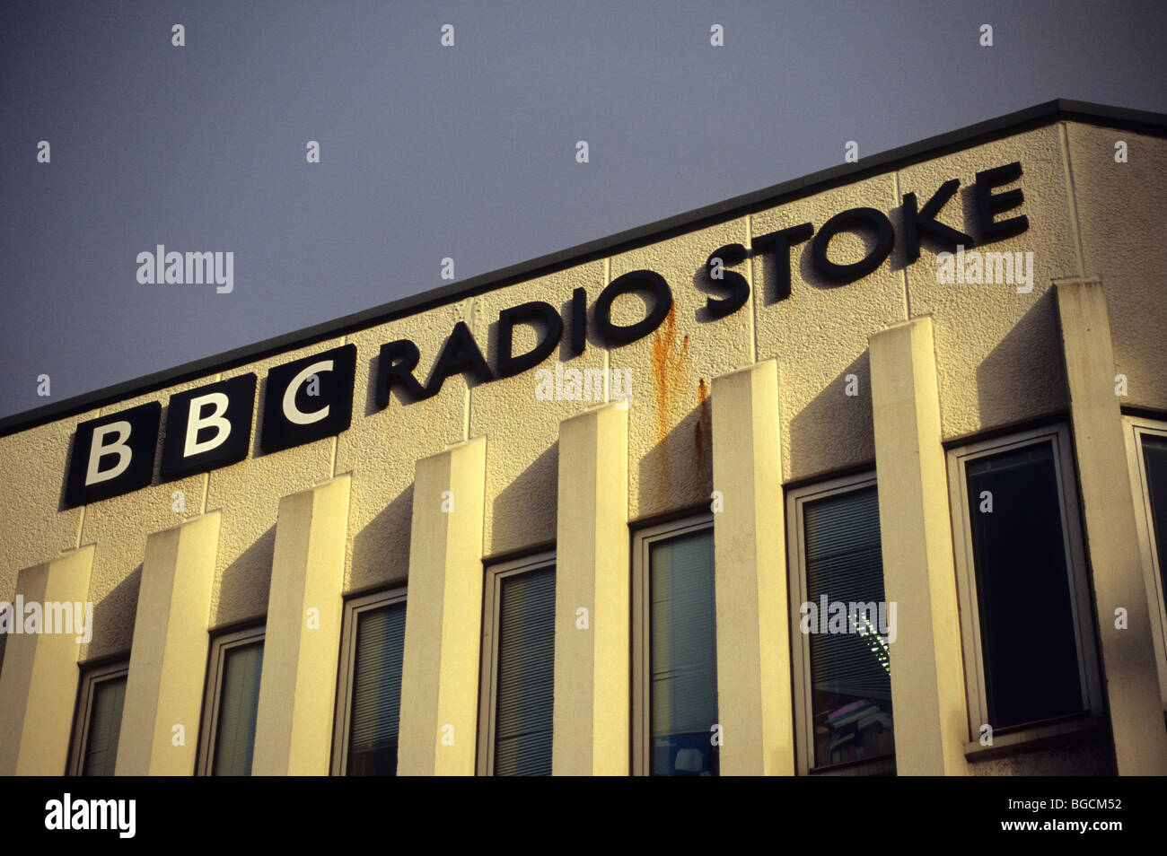 BBC Radio Stoke Gebäude In Hanley Stockfoto
