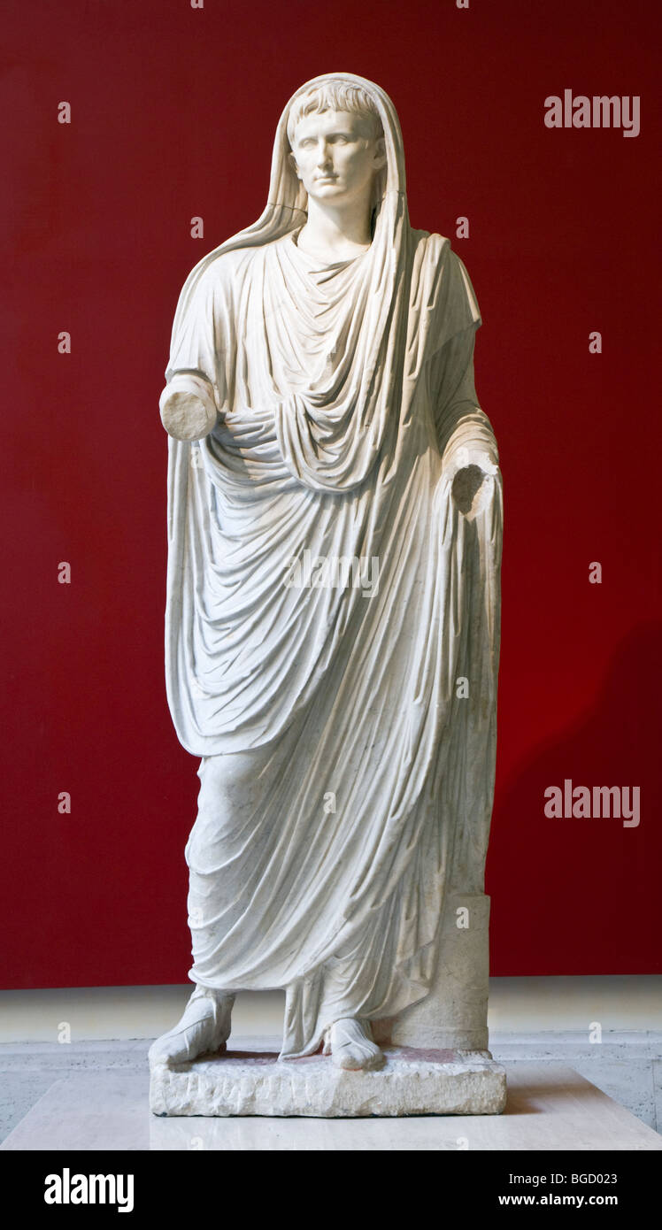 Die Via Labicana Augustus, 11 v. Chr.. Siehe Beschreibung für mehr Informationen. Stockfoto