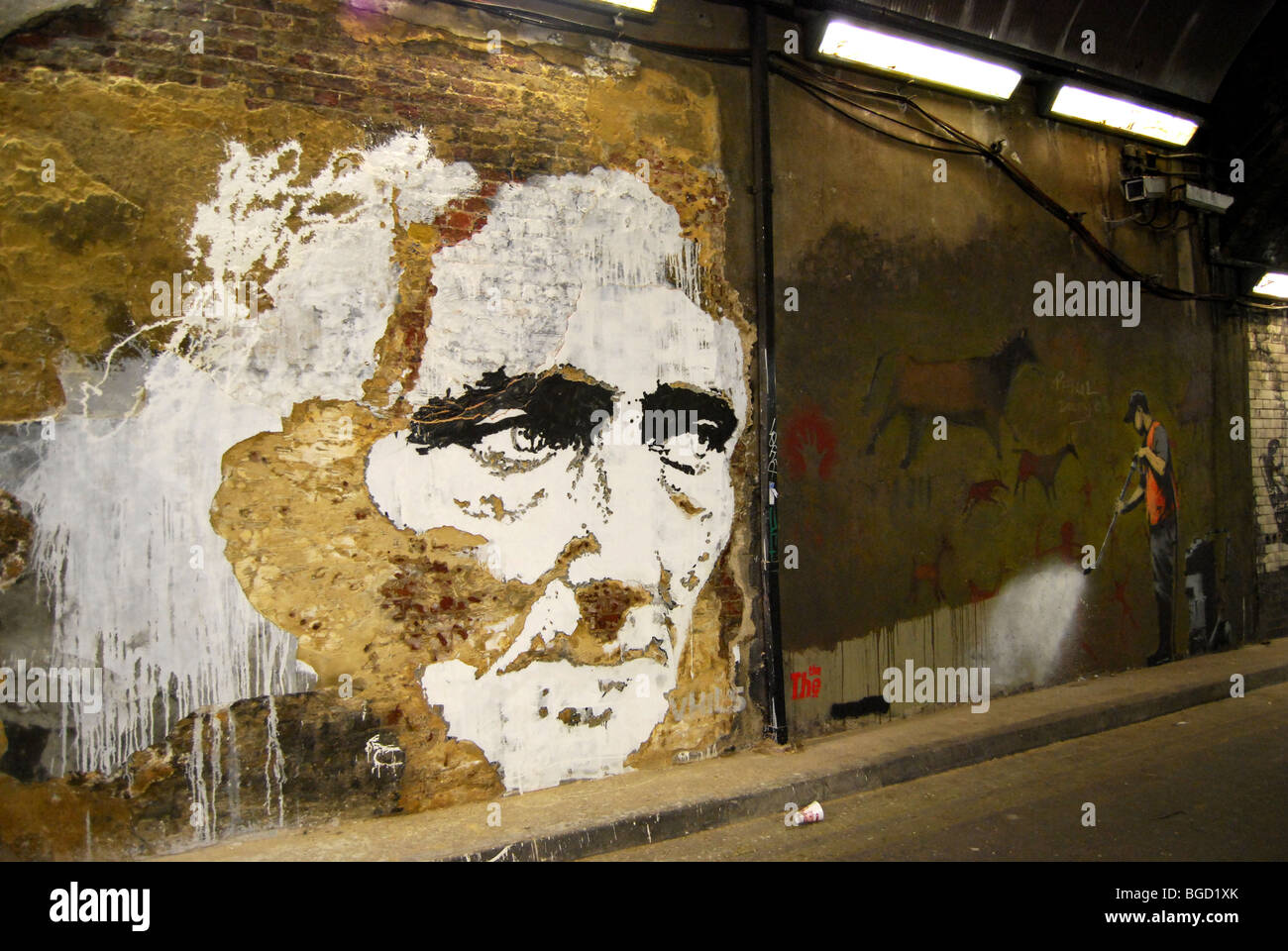 "Cans Festival". Leake Street, London, England Stockfoto