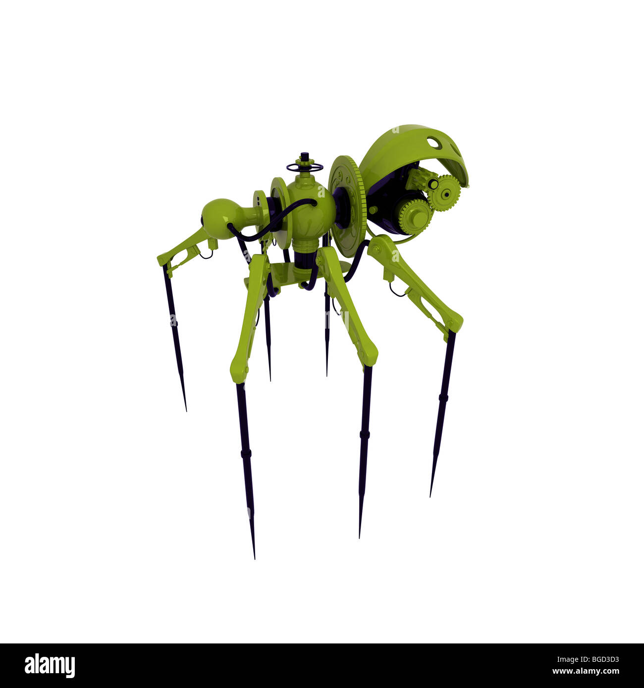 Modell des modernen Spion - Spinne Stockfoto