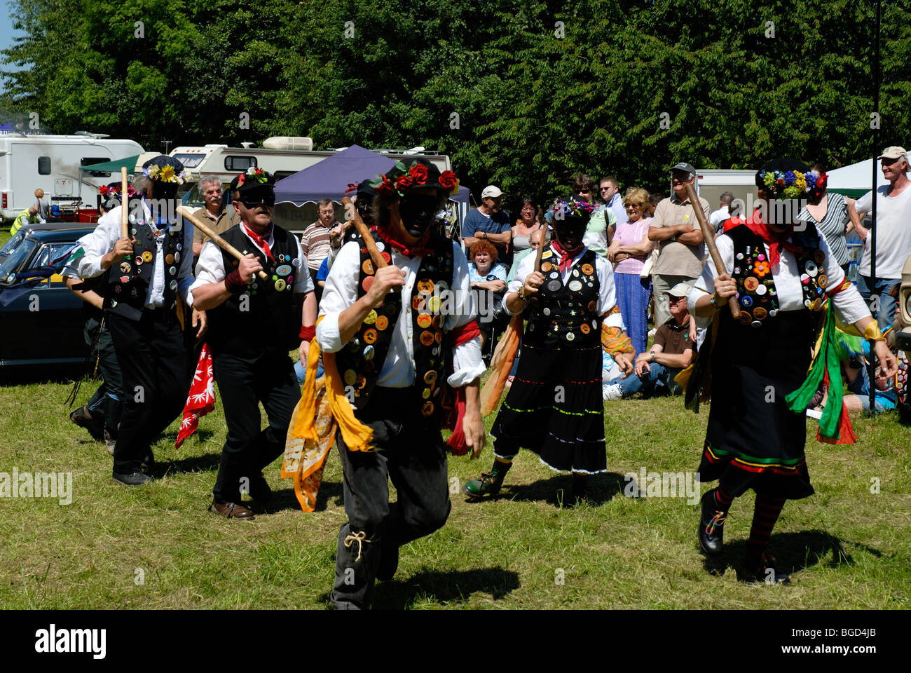 Das Stoke-on-Trent-Festival der Kanäle Stockfoto