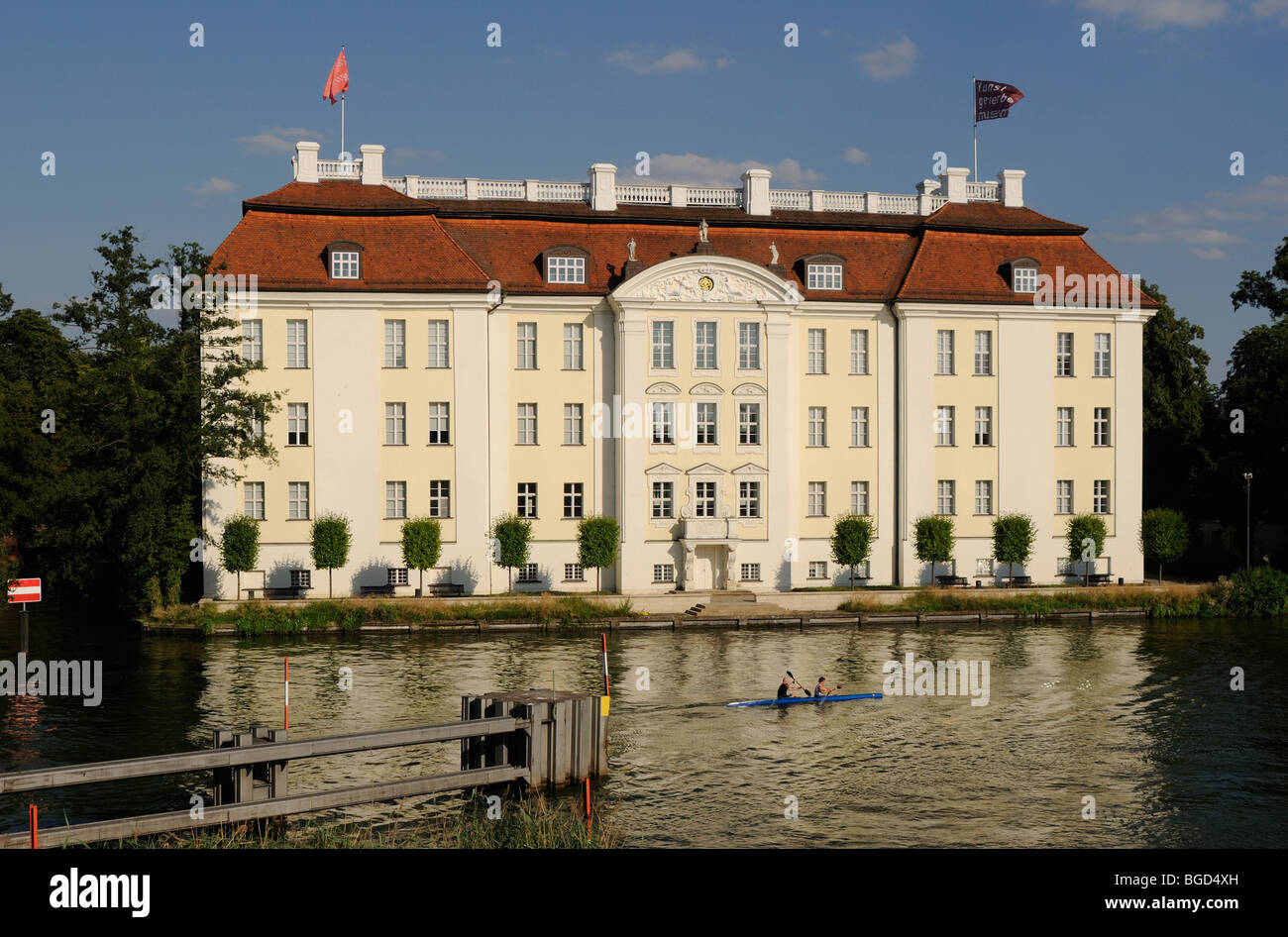 Schloss Köpenick, Kunstgewerbemuseum. Museum für Kunst und Handwerk. Spree. Bezirk Köpenick. Berlin. Deutschland. Europa. Stockfoto