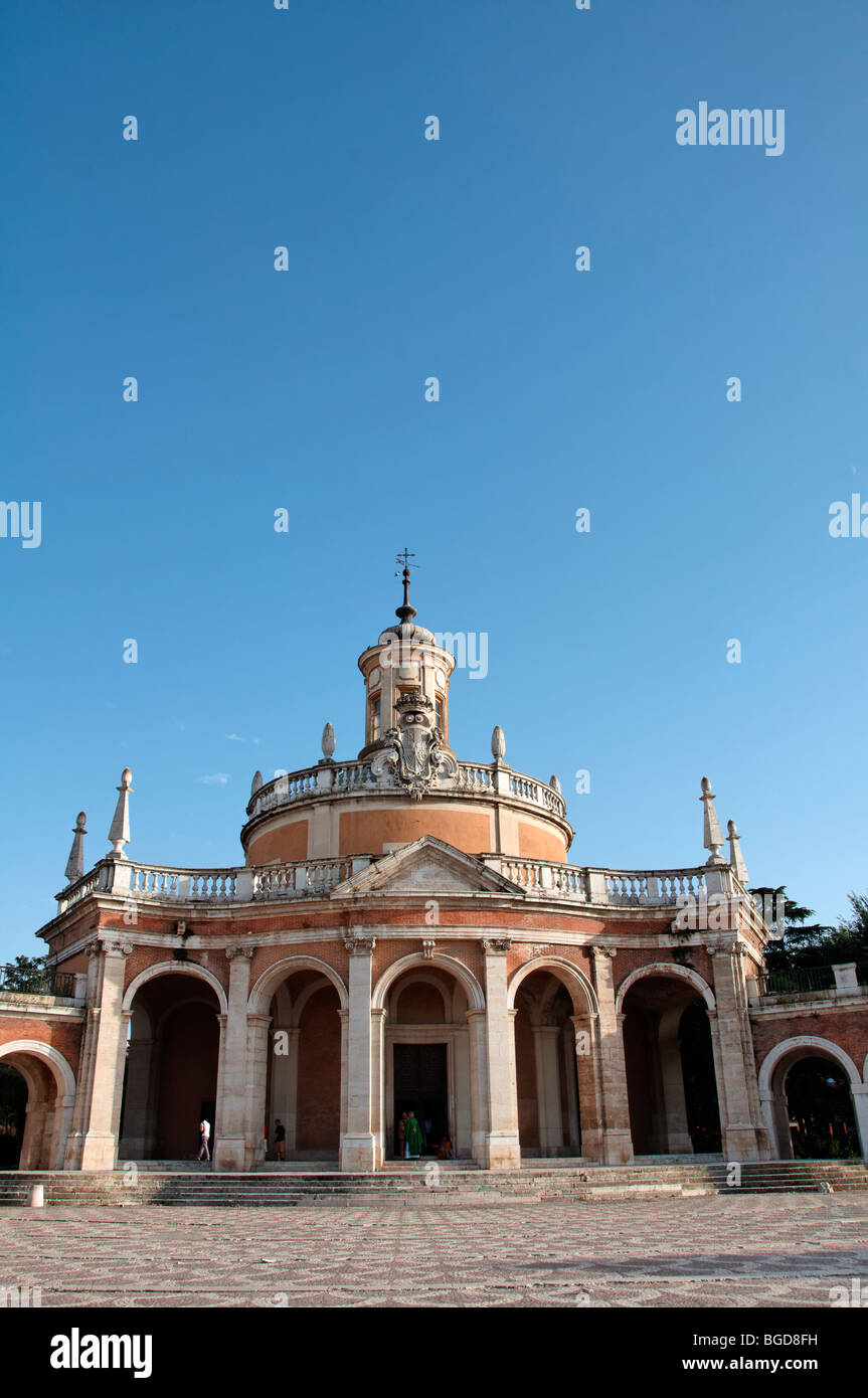 Saint Anthony Square in Aranjuez, Madrid, Spanien. UNESCO-Weltkulturerbe. Stockfoto