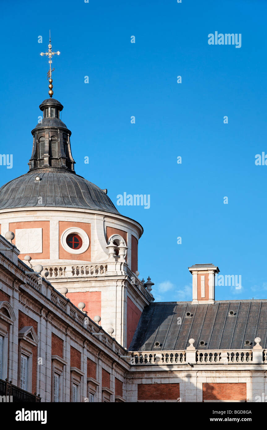 Königlichen Palast von Aranjuez in Madrid, Spanien. UNESCO-Weltkulturerbe. Stockfoto