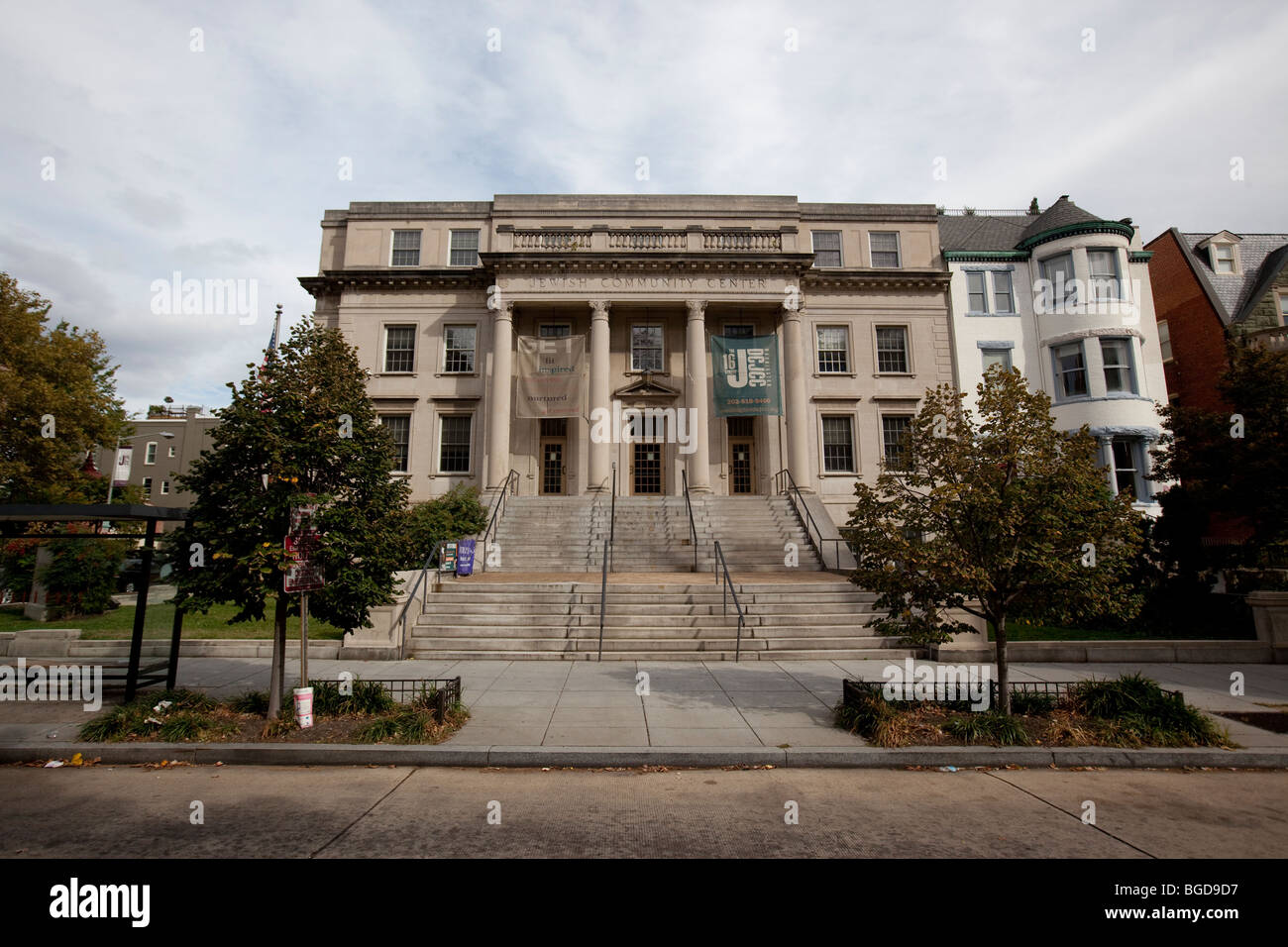 Jüdisches Gemeindezentrum in Washington, D.C. Stockfoto