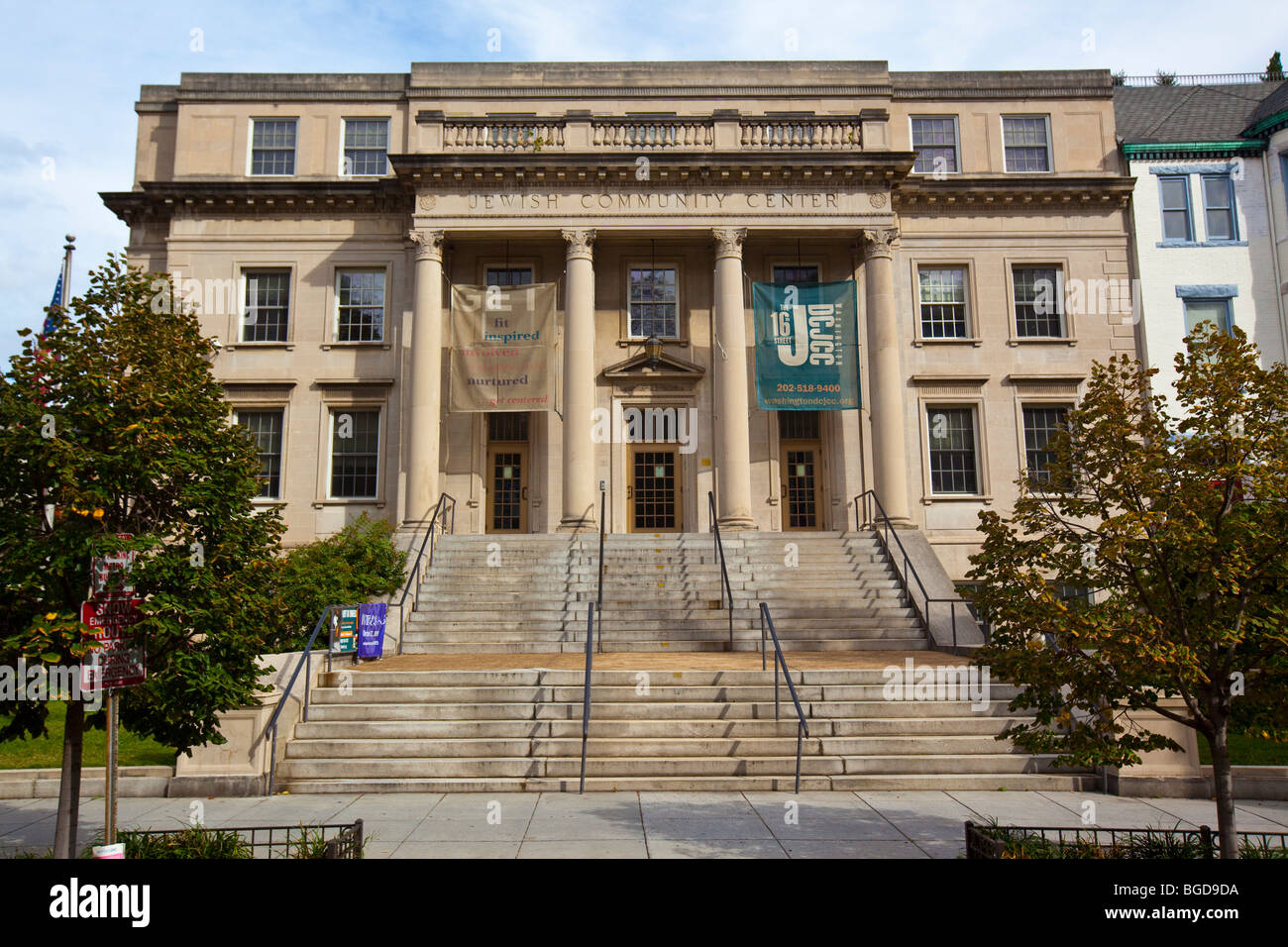 Jüdisches Gemeindezentrum in Washington, D.C. Stockfoto