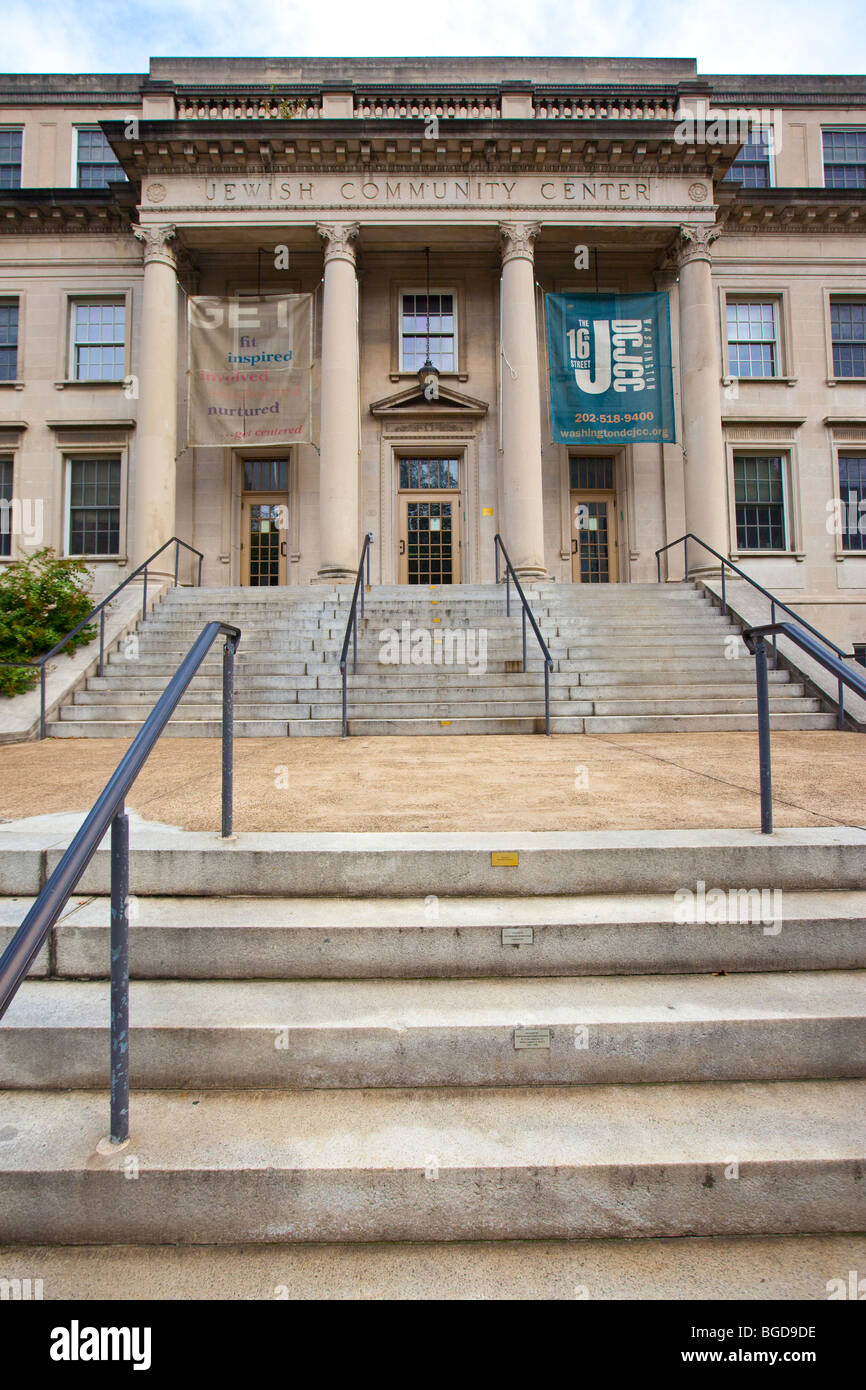 Jüdisches Gemeindezentrum in Washington, D.C. Stockfoto