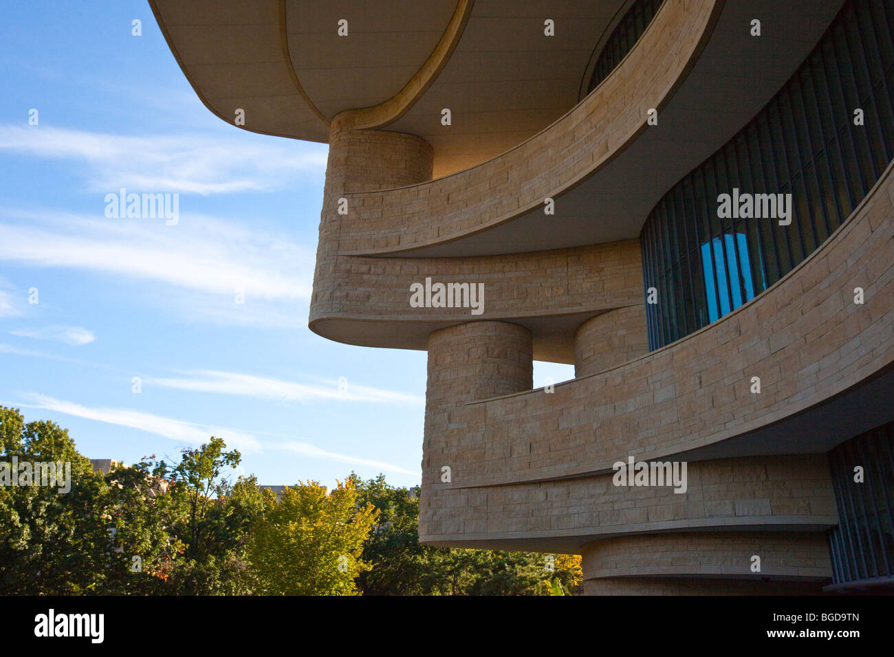 National Museum of the American Indian in Washington, D.C. Stockfoto