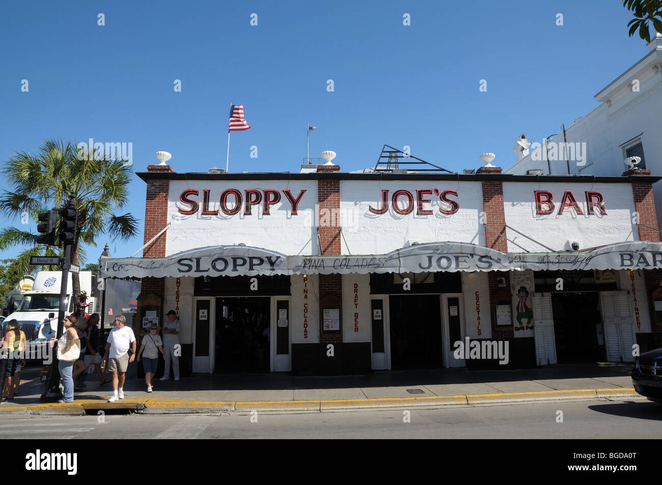 Sloppy Joe's Bar in Key West, Florida Keys, USA Stockfoto